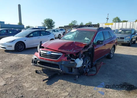 2021 Subaru Outback Limited z USA, uszkodzony, nr VIN 4S4BTANC3M3158339